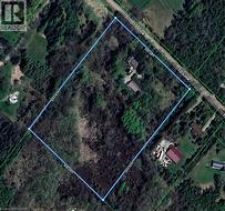 Aerial map of property entire 8 acres -