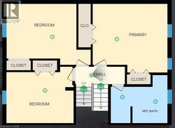 View of 2nd floor layout -