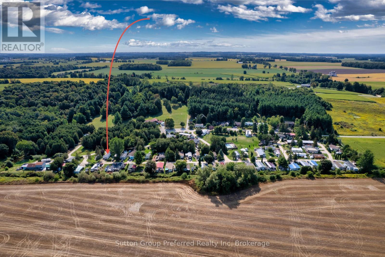 Aerial View - 94 - 495856 10Th Line, East Zorra-Tavistock, ON