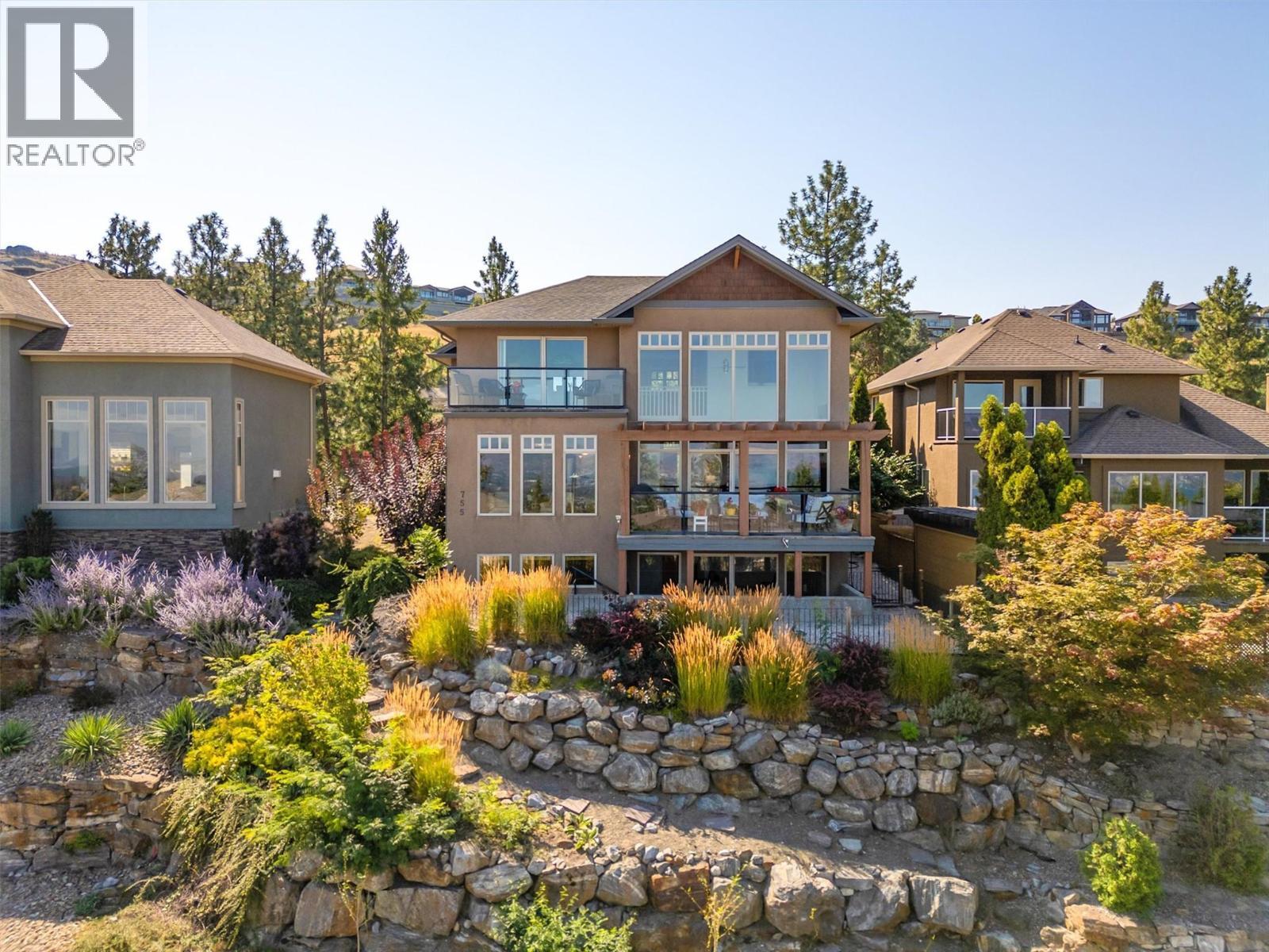 755 South Crest Drive, Kelowna, BC - Outdoor With Balcony