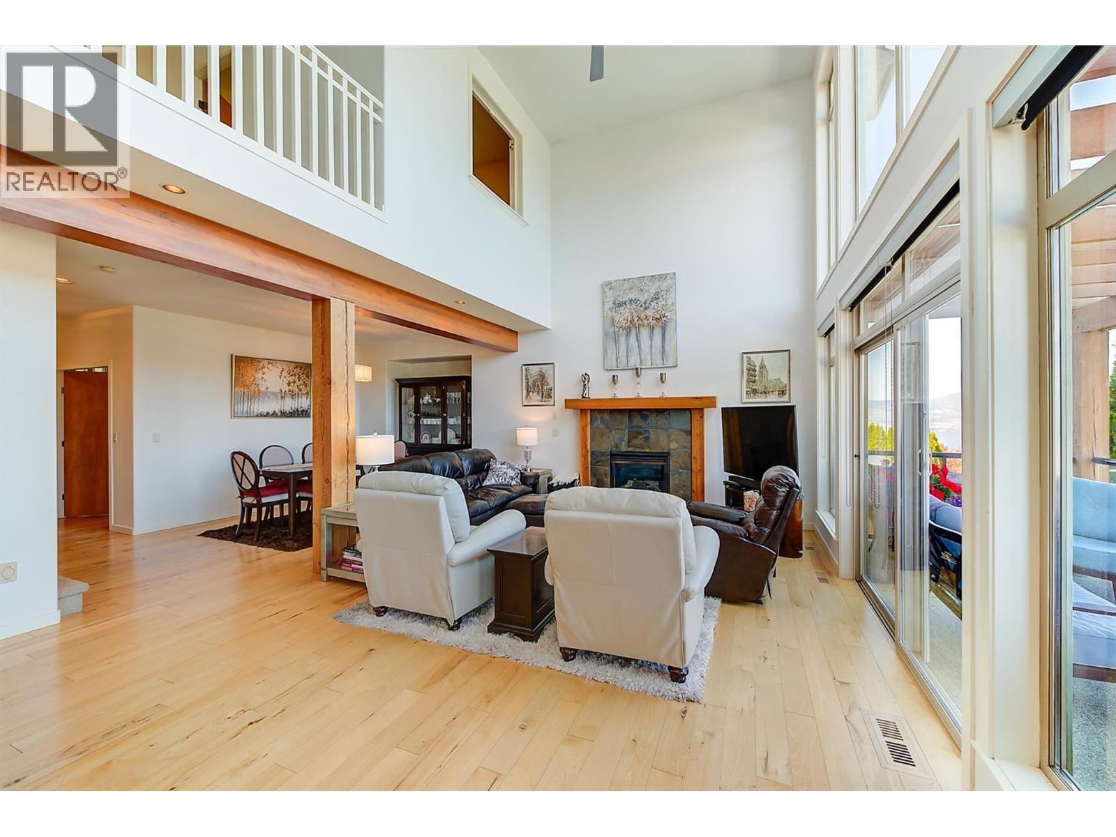 755 South Crest Drive, Kelowna, BC - Indoor With Fireplace