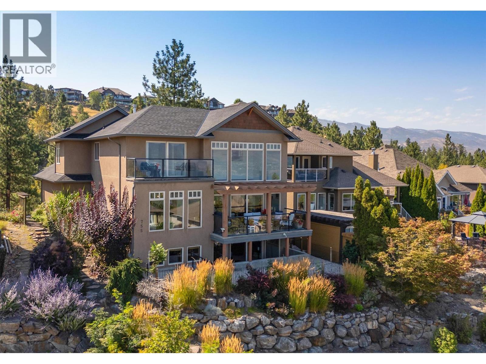 755 South Crest Drive, Kelowna, BC - Outdoor With Balcony