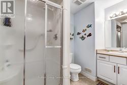 Lower level 3 pc bath -