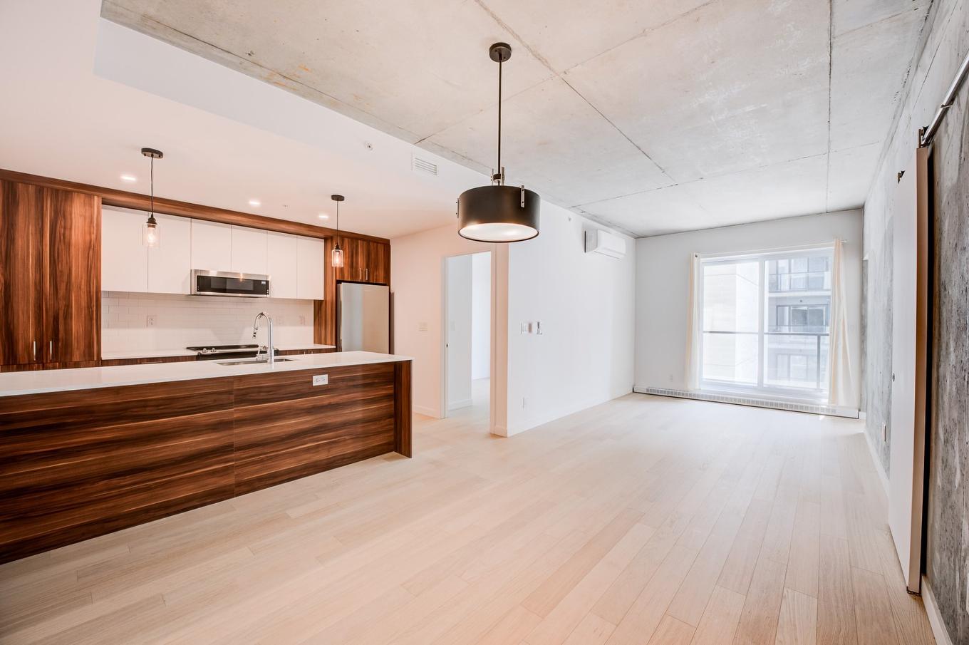 Living room - 315-3155 Av. Parkville, Montréal (Mercier/Hochelaga-Maisonneuve), QC - Indoor Photo Showing Kitchen