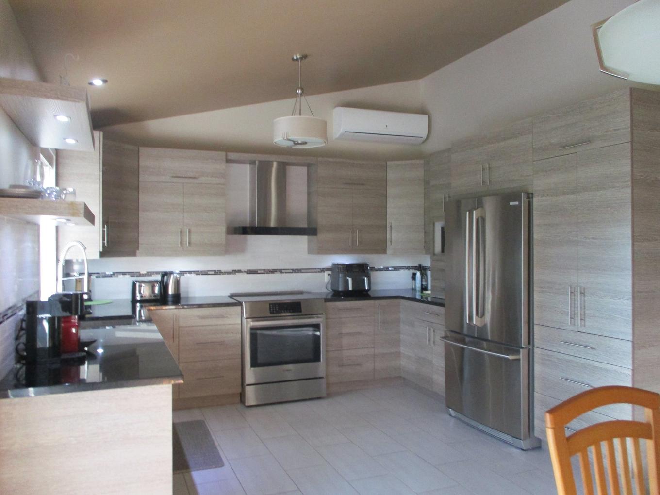 Kitchen - 190 Route Martineau, Sainte-Anne-De-La-Pocatière, QC - Indoor Photo Showing Kitchen