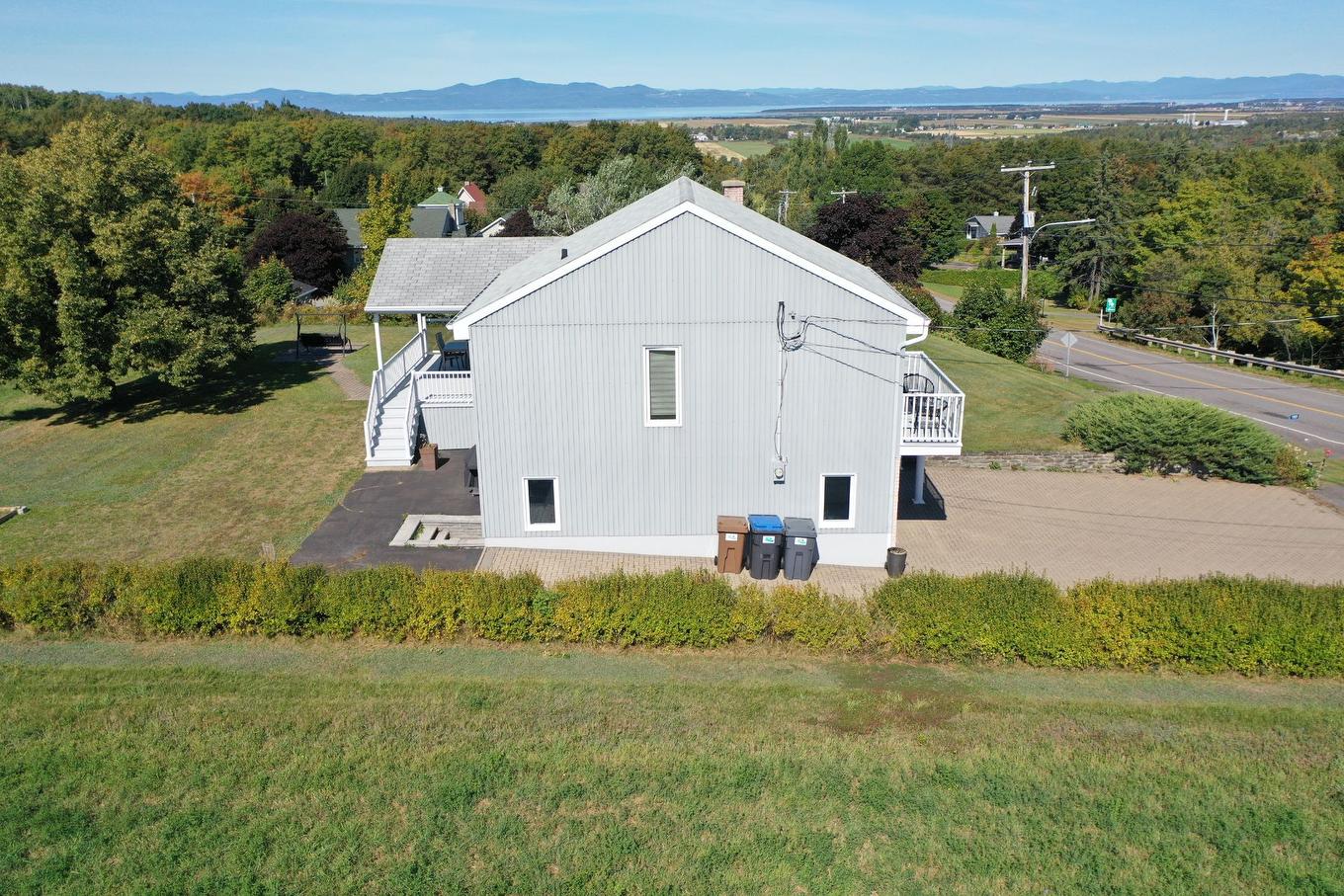 Aerial photo - 190 Route Martineau, Sainte-Anne-De-La-Pocatière, QC - Outdoor With View