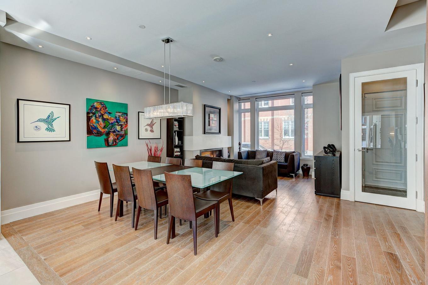 Salle à manger - 3492Z Rue Simpson, Montréal (Ville-Marie), QC