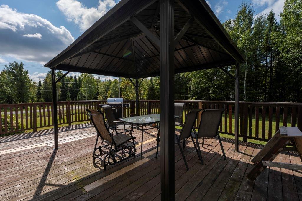 Patio - 1011 Route Caya, Wickham, QC - Outdoor With Deck Patio Veranda With Exterior