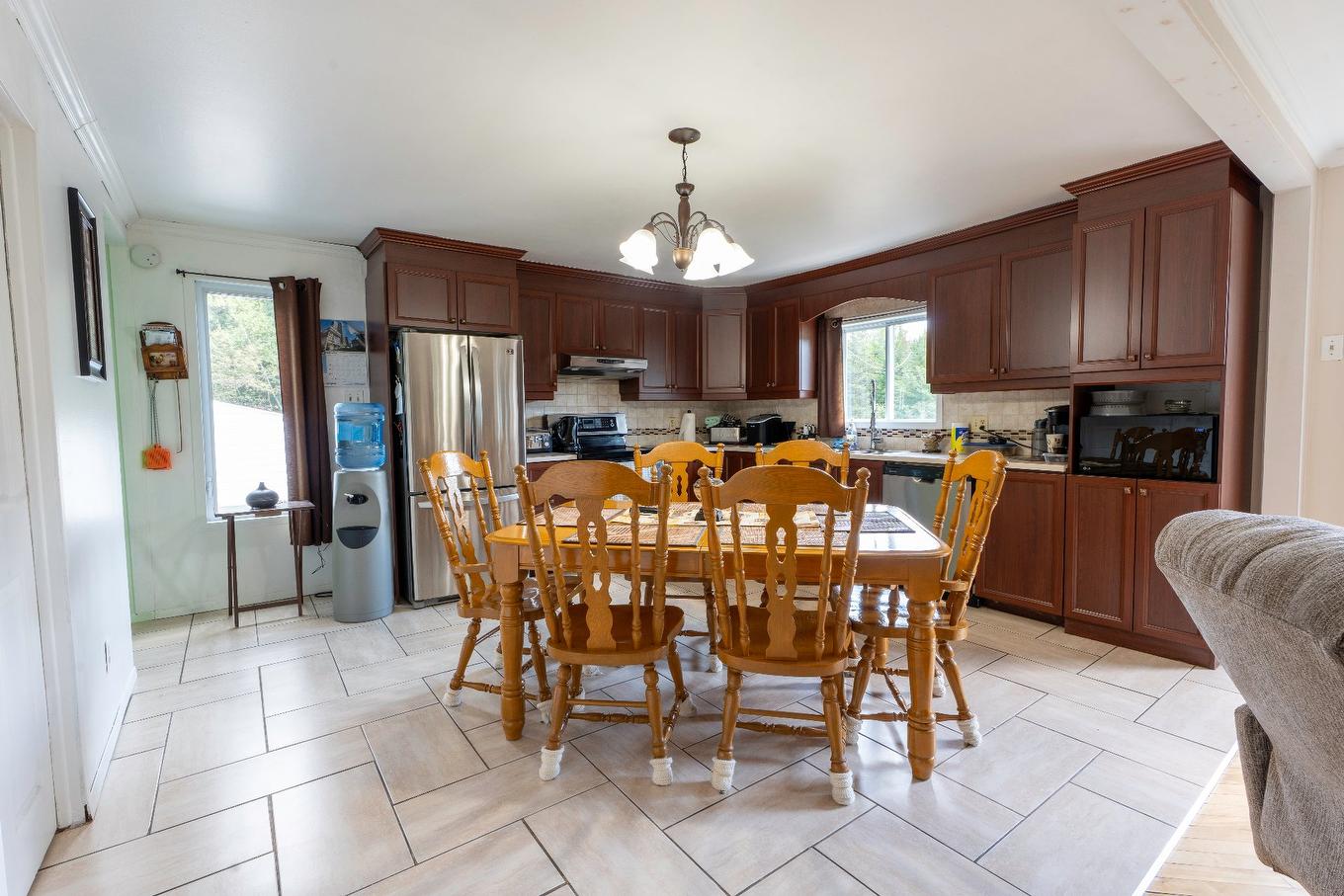 Kitchen - 1011 Route Caya, Wickham, QC - Indoor Photo Showing Dining Room