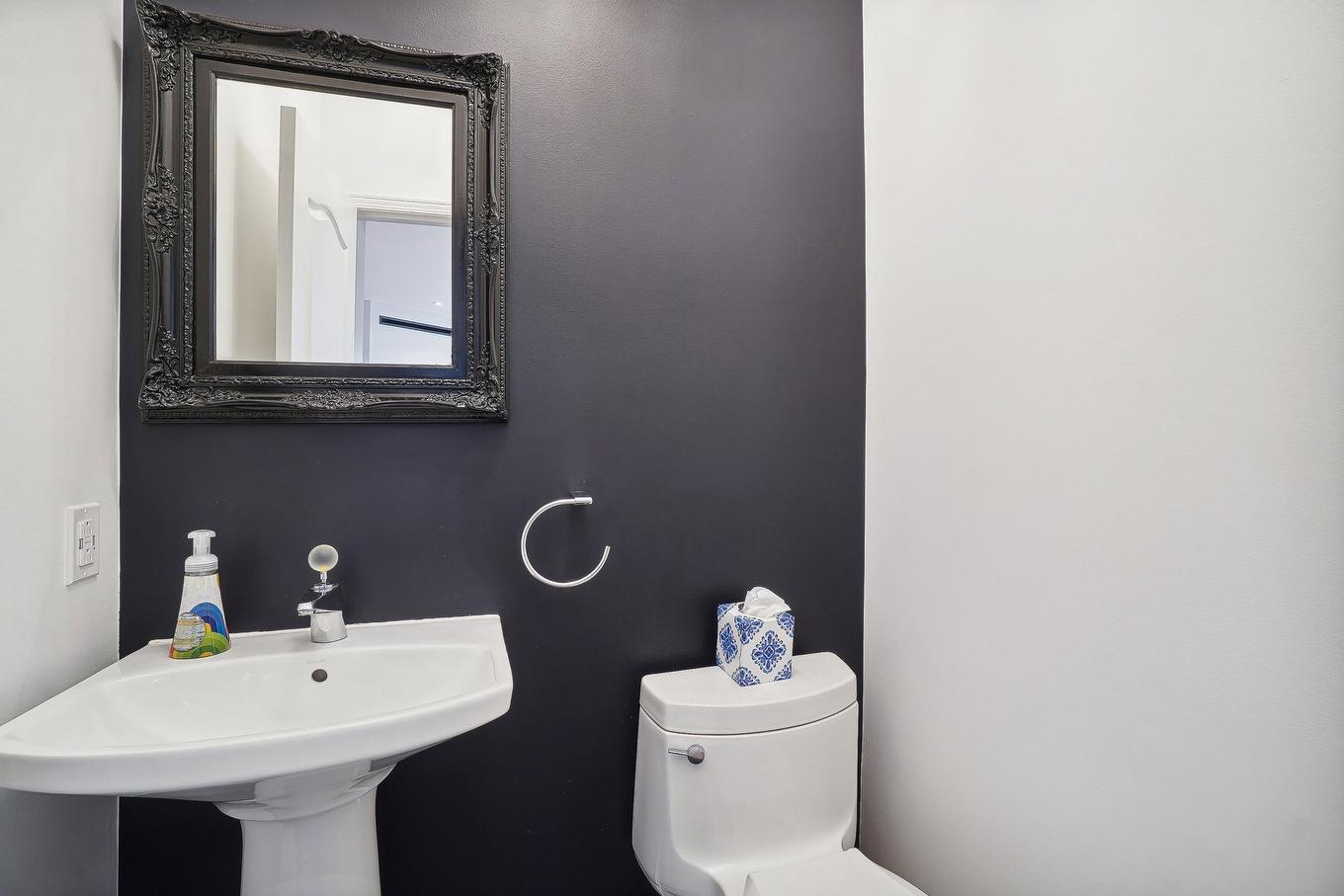 Powder room - 390 Rue De La Sagittaire, Montréal (Verdun/Île-Des-Soeurs), QC - Indoor Photo Showing Bathroom