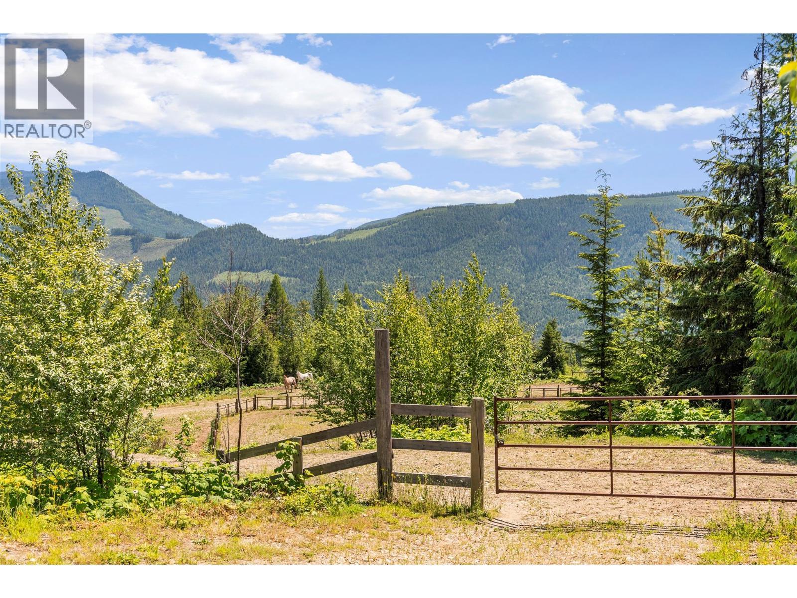 13 Acres fully fenced - 1309 Eagle Ridge Road, Lumby, BC - Outdoor With View