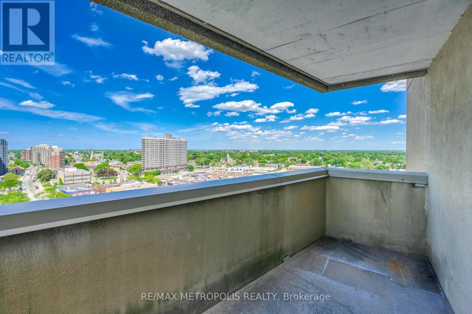 1408 - 155 Front Street N, Sarnia, ON - Outdoor With Balcony With View