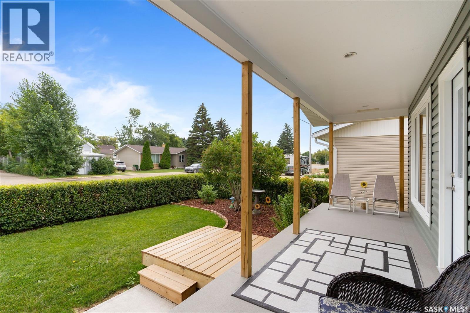 265 Browning Street, Southey, SK - Outdoor With Deck Patio Veranda With Exterior