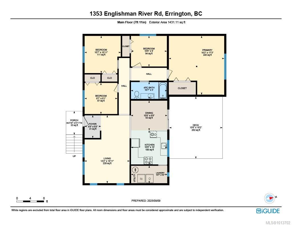 1353 Englishman River Rd, Errington, BC