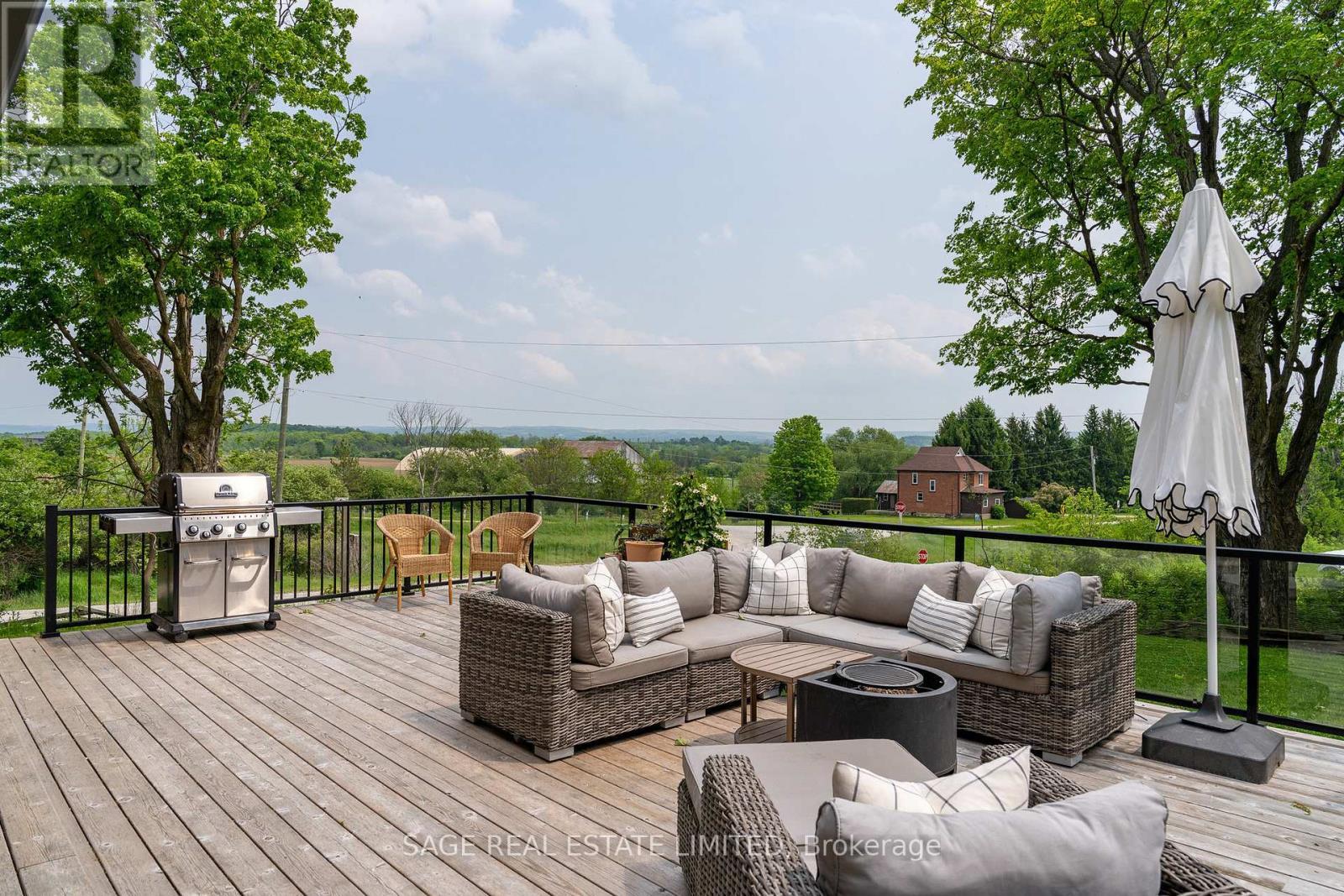 356598 The Blue Mountains- Euphrasia, Grey Highlands, ON - Outdoor With Deck Patio Veranda