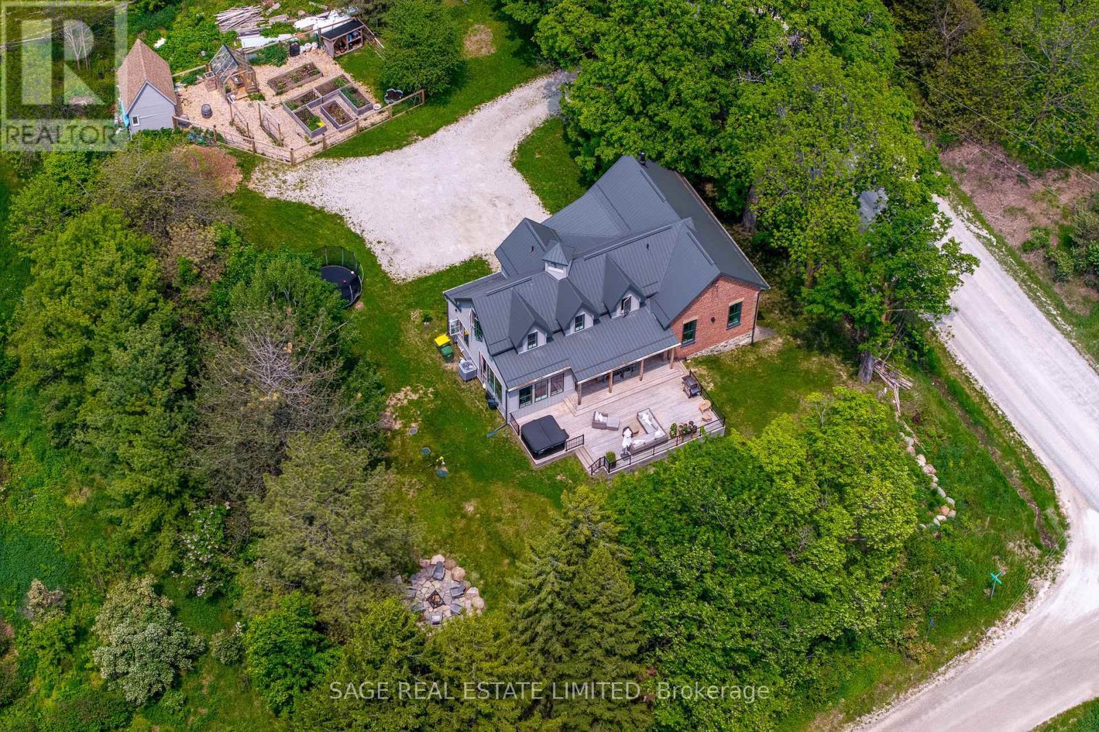 356598 The Blue Mountains- Euphrasia, Grey Highlands, ON - Outdoor With Deck Patio Veranda With View