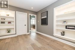 Upper landing with built ins -