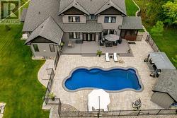 Interlock landscaping with composite deck -