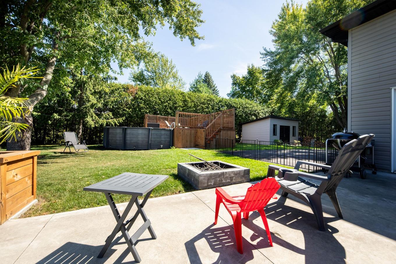 Backyard - 29 Rue Tessier, Saint-Jean-Sur-Richelieu, QC - Outdoor