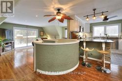 staircase from ground floor to main living area -