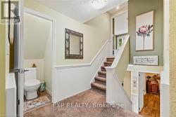 Stairs to primary from the main living area -