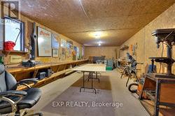 400 sqft shop area of detached garage -