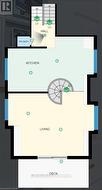 main living area (3rd floor) floor layout -