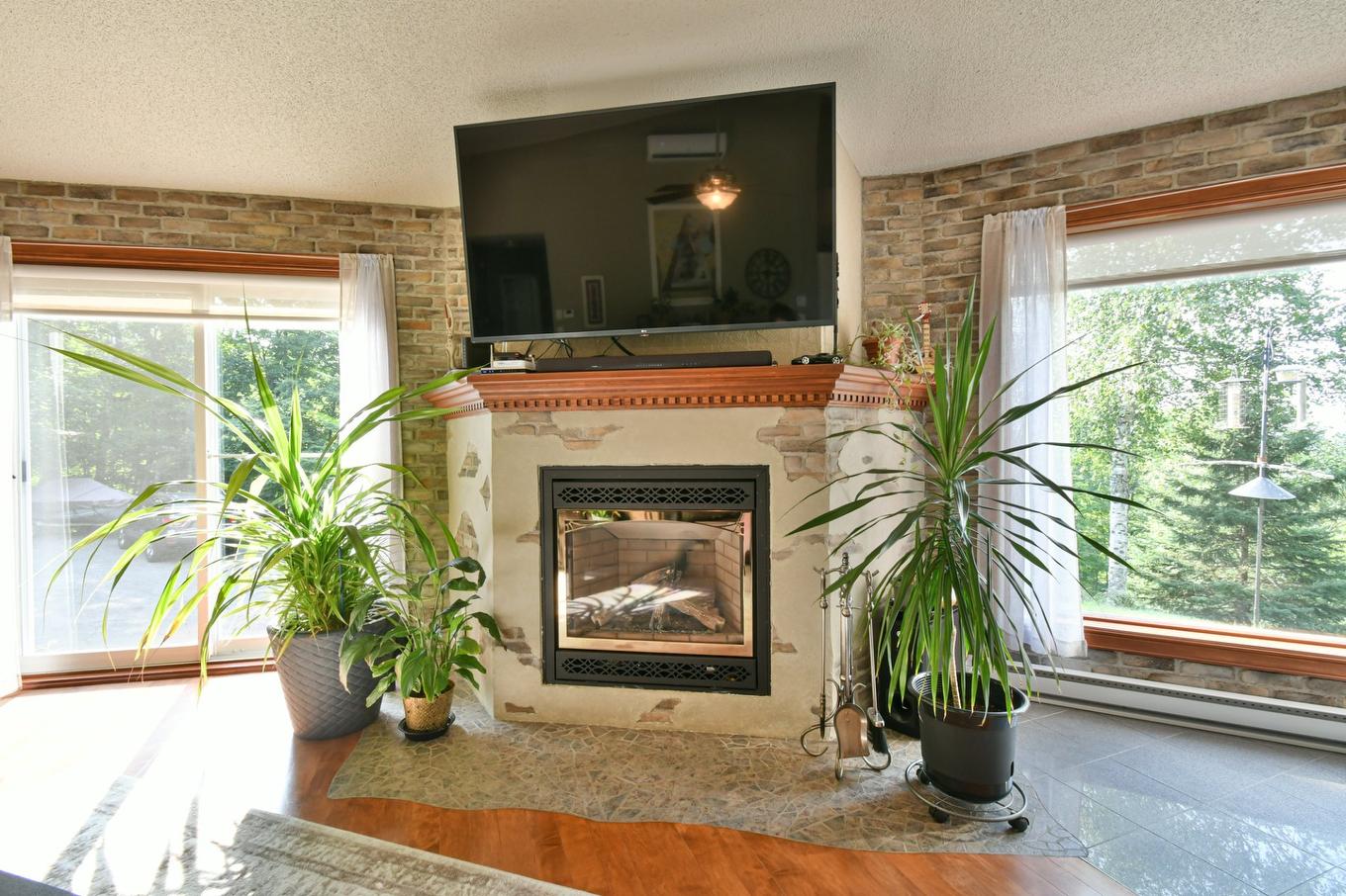 Other - 744 Rue De Fribourg, Sainte-Adèle, QC - Indoor Photo Showing Living Room With Fireplace