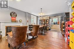 Photo when building had business on the main level -