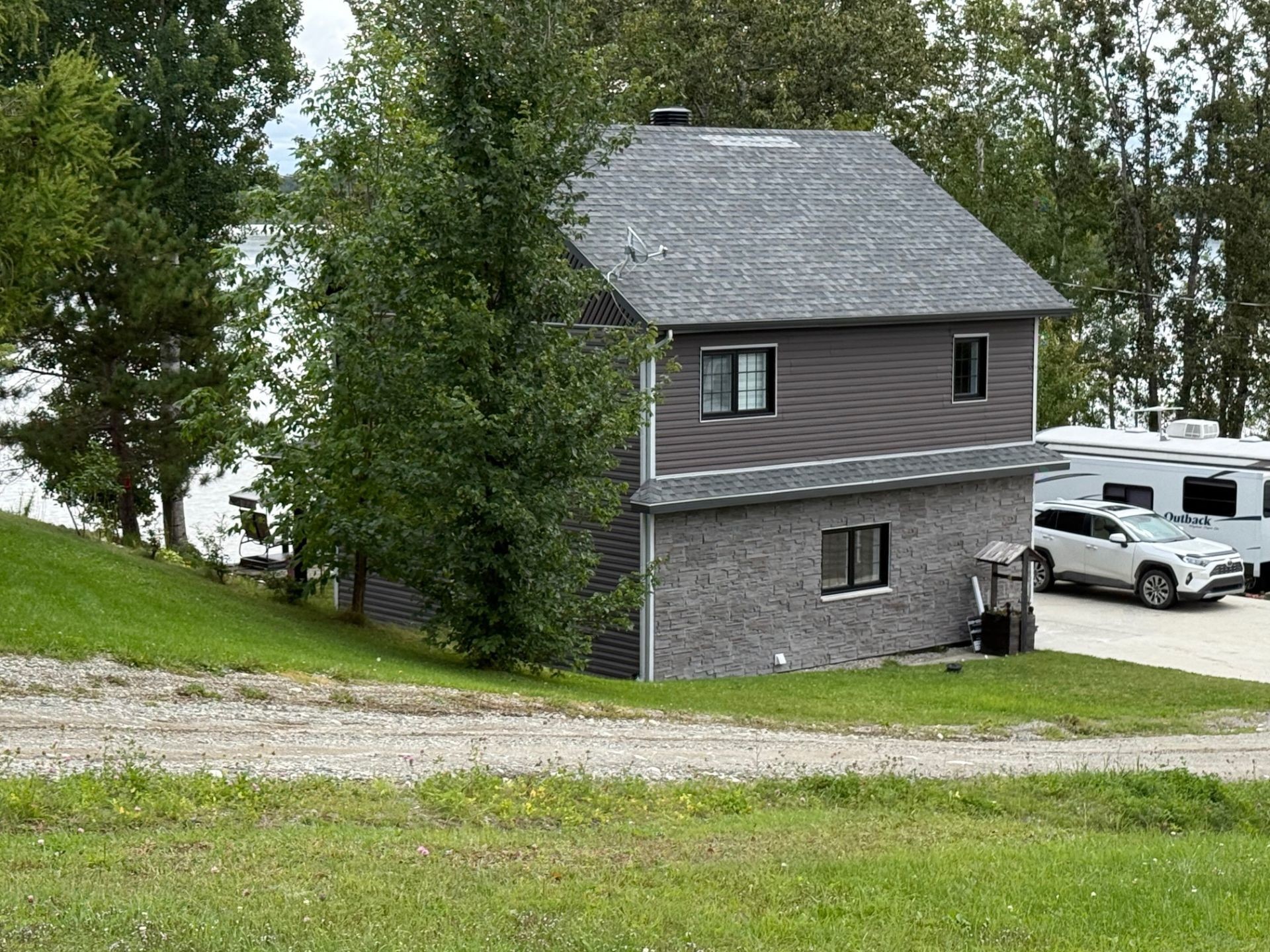 Back of Structure - 340 Plage Trudel, Clerval, QC - Outdoor