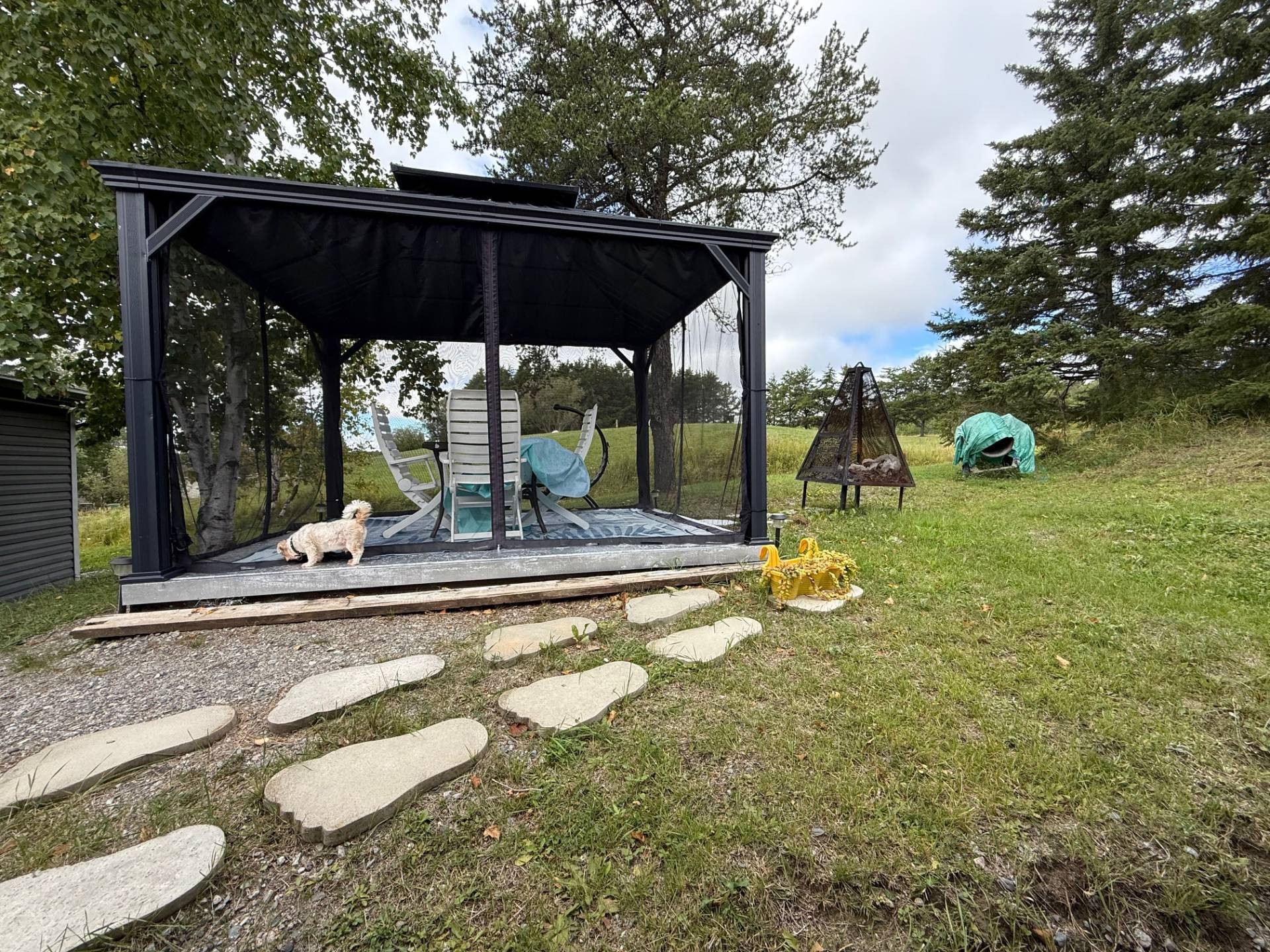 Courtyard - 340 Plage Trudel, Clerval, QC - Outdoor