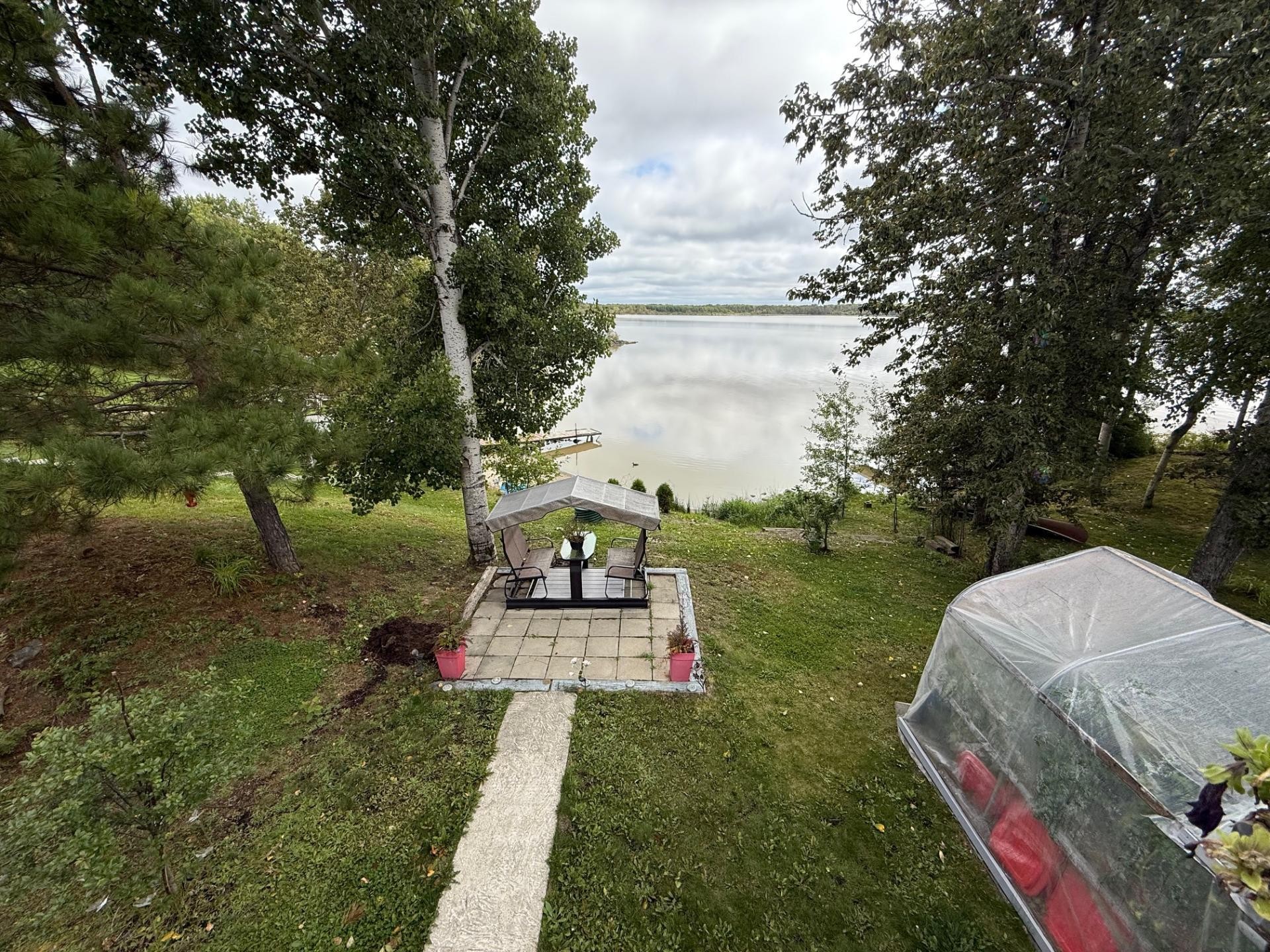 Courtyard - 340 Plage Trudel, Clerval, QC - Outdoor With View