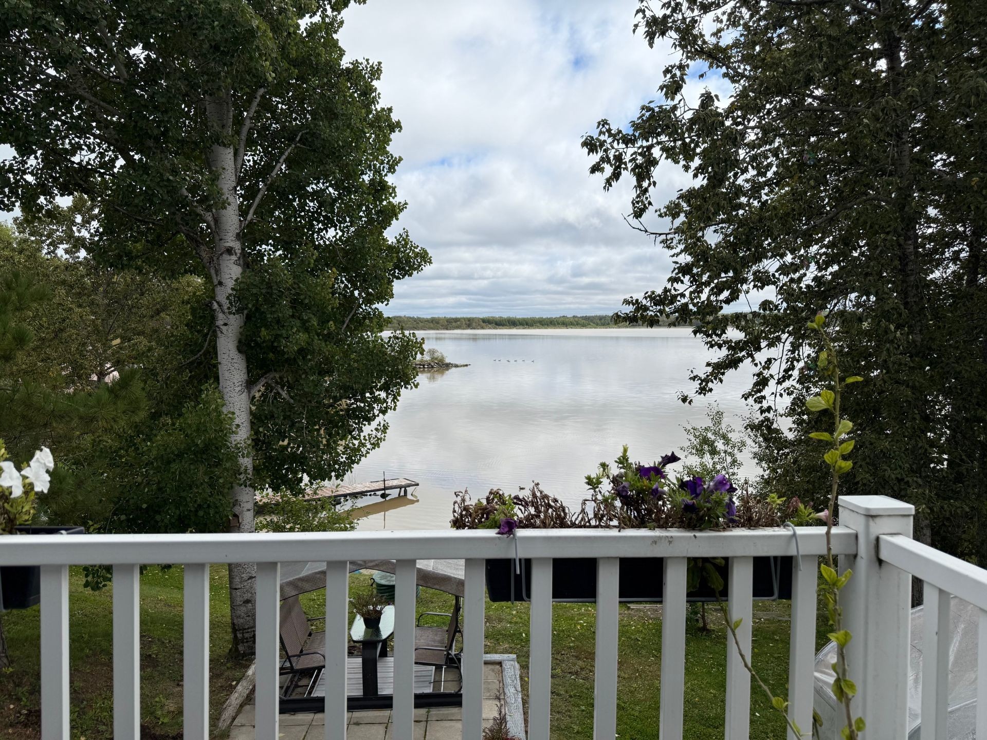 Balcony - 340 Plage Trudel, Clerval, QC - Outdoor With View
