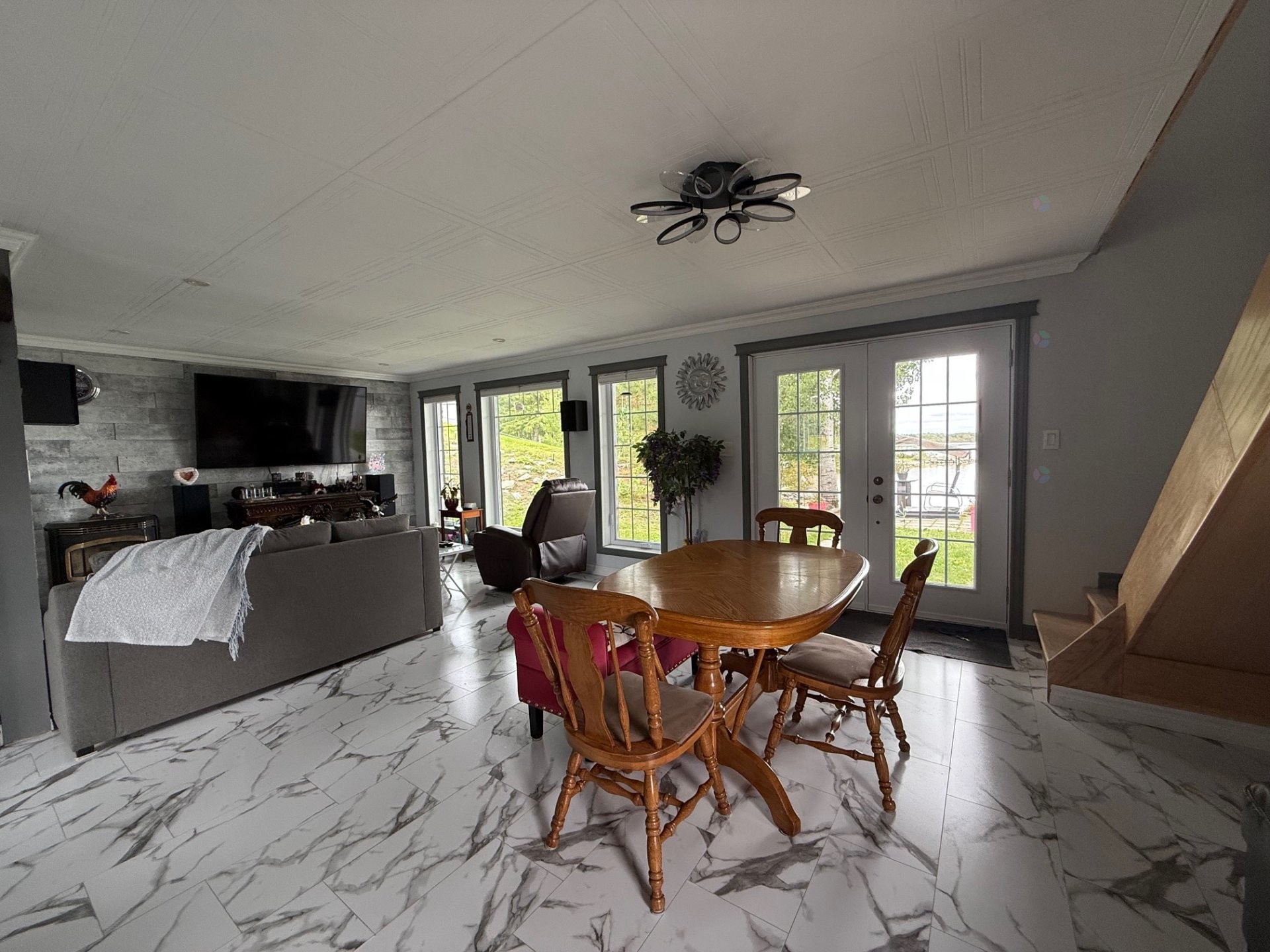 Dining Room - 340 Plage Trudel, Clerval, QC - Indoor Photo Showing Dining Room