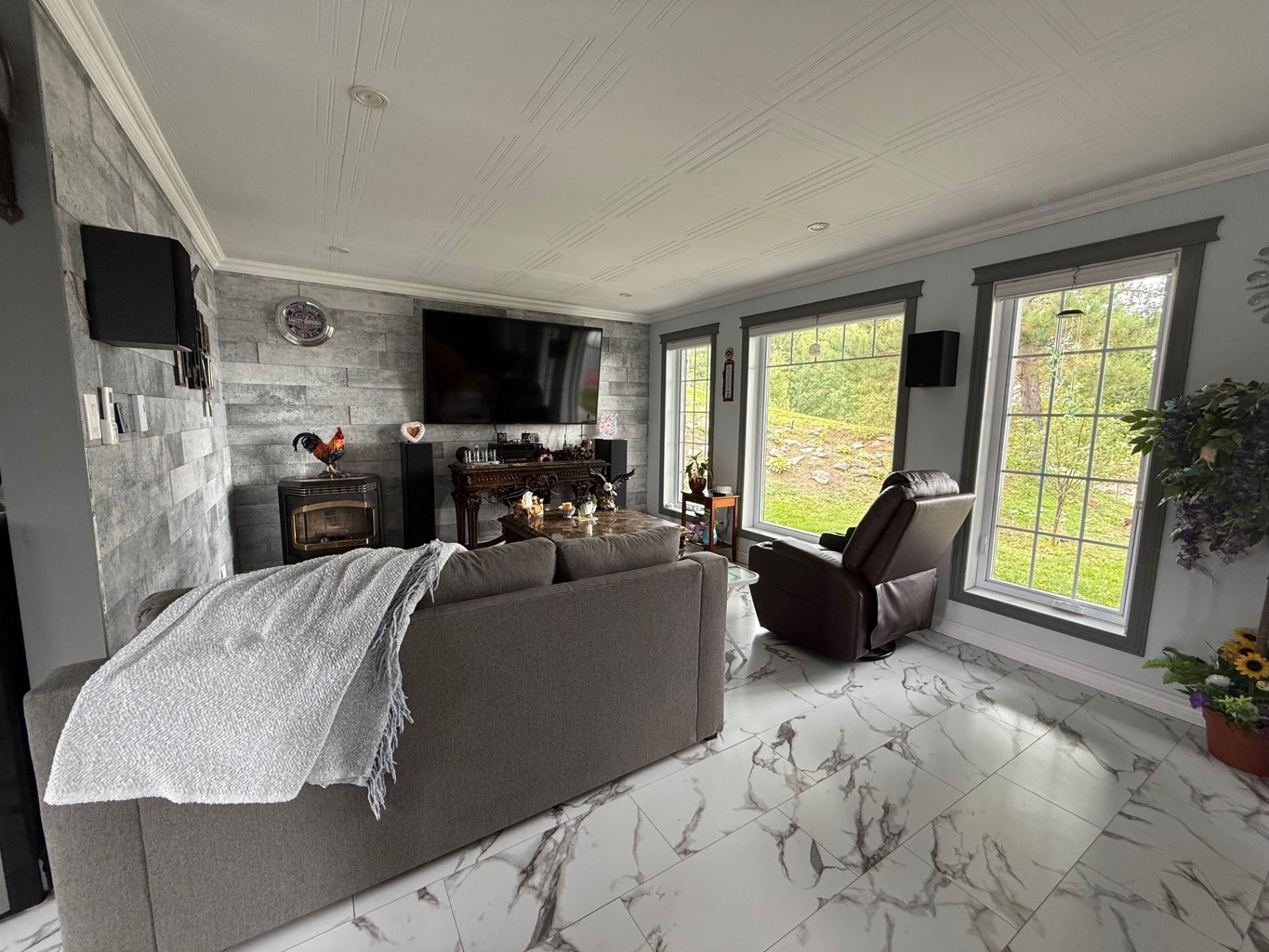 Living Room - 340 Plage Trudel, Clerval, QC - Indoor