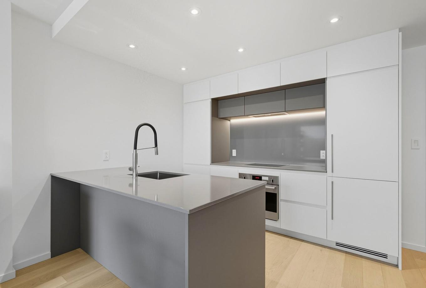 Cuisine - 428-1616 Rue Des Bassins, Montréal (Le Sud-Ouest), QC - Indoor Photo Showing Kitchen With Upgraded Kitchen