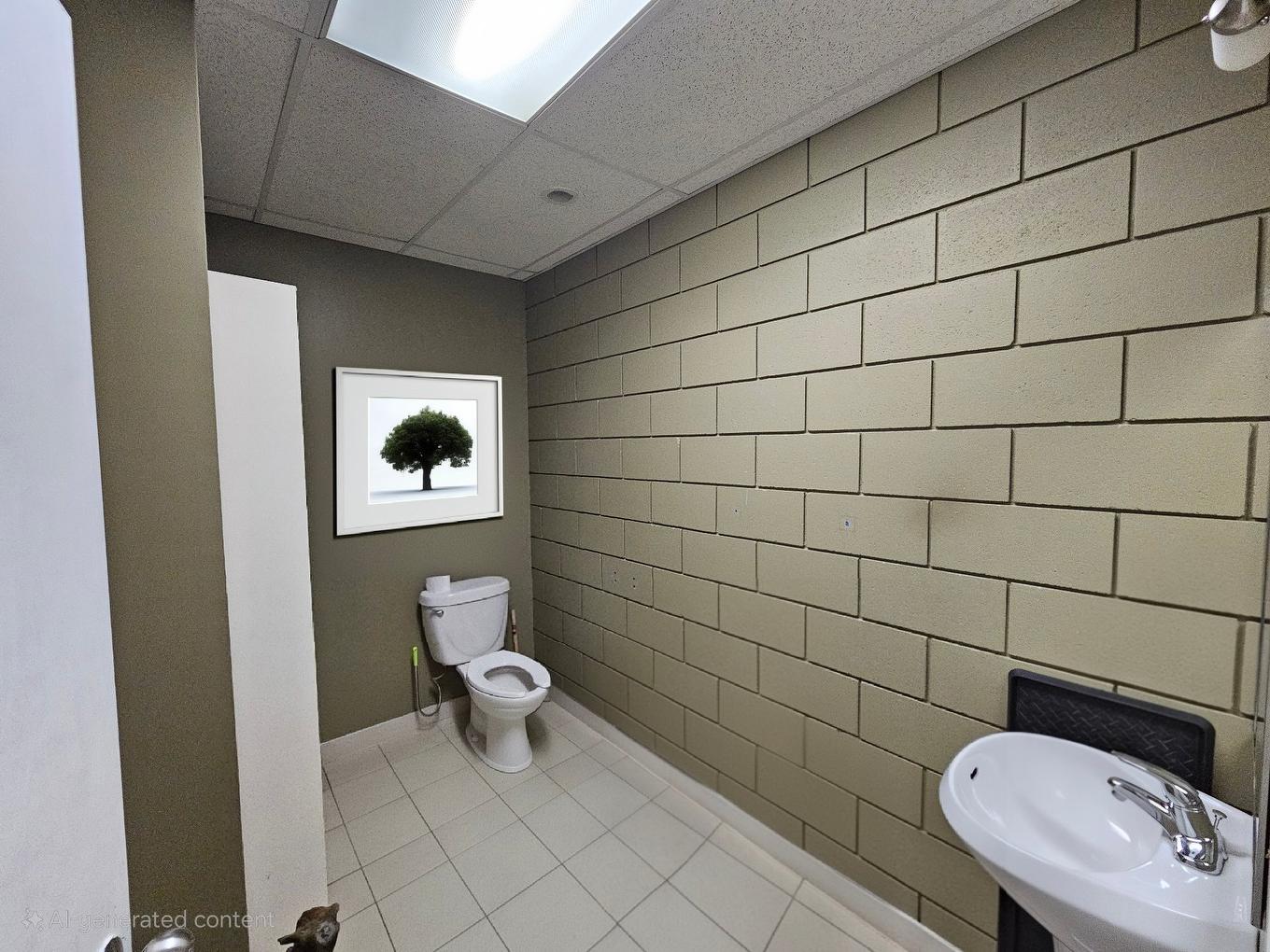 Powder room - 105-1180 - 1190 Rue Lévis, Terrebonne (Lachenaie), QC