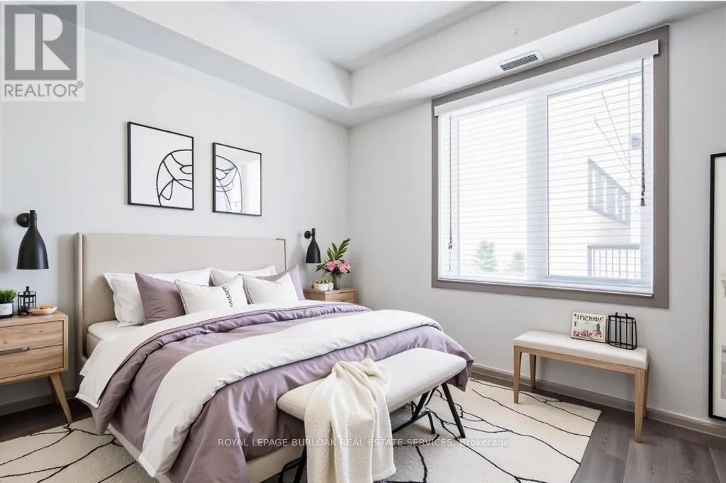 Virtually Staged - 1C - 36 Grant Avenue, Hamilton, ON - Indoor Photo Showing Bedroom