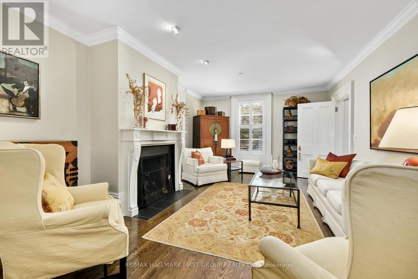 64 Augusta Street, Port Hope, ON - Indoor Photo Showing Living Room With Fireplace