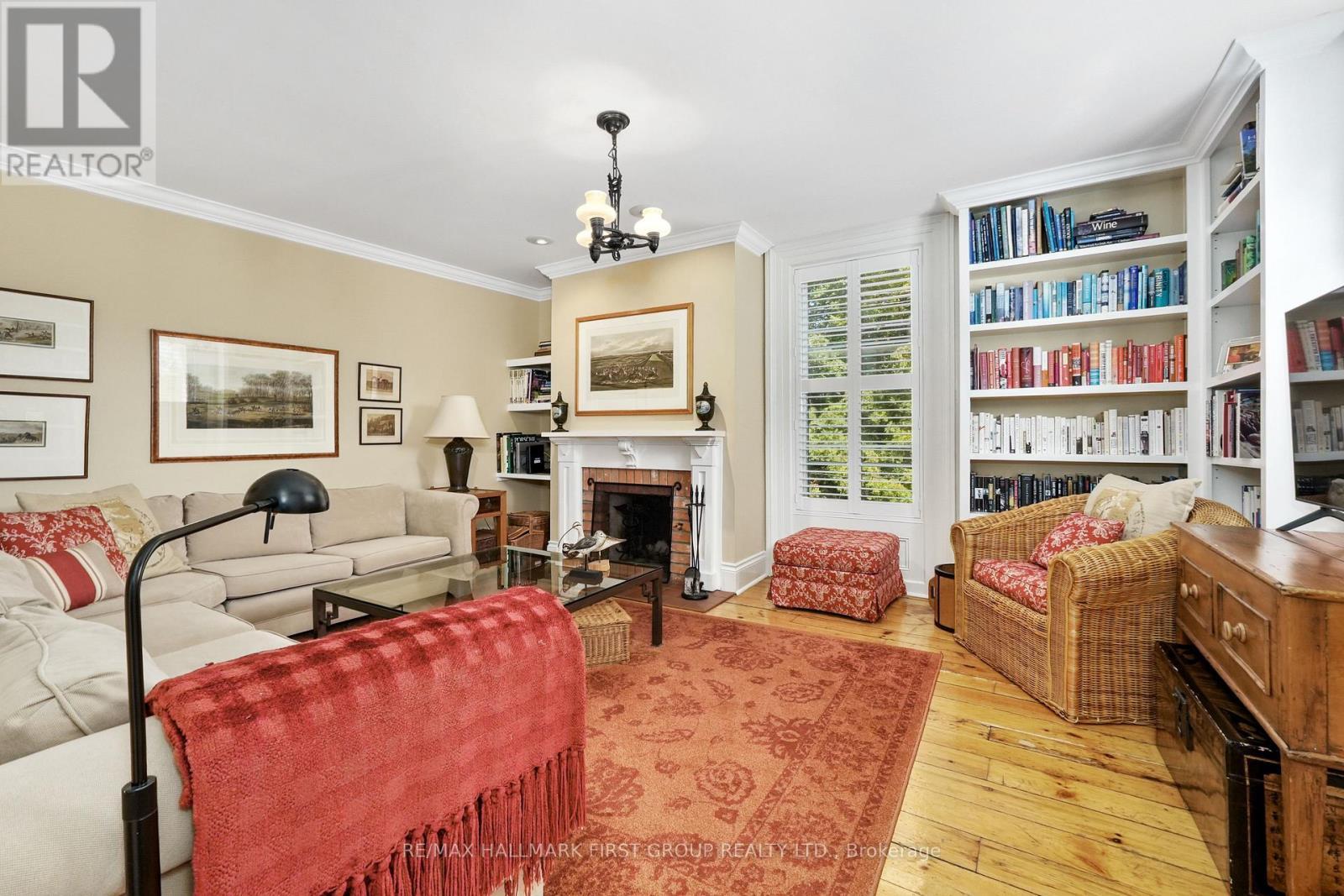 64 Augusta Street, Port Hope, ON - Indoor Photo Showing Living Room With Fireplace