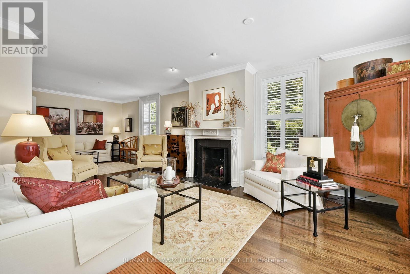 64 Augusta Street, Port Hope, ON - Indoor Photo Showing Living Room With Fireplace