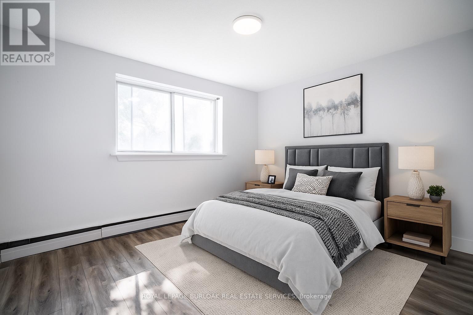 Virtually Staged - 4 - 2161 Ghent Avenue, Burlington, ON - Indoor Photo Showing Bedroom