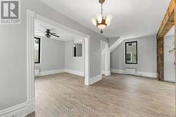 Open concept dining/living -