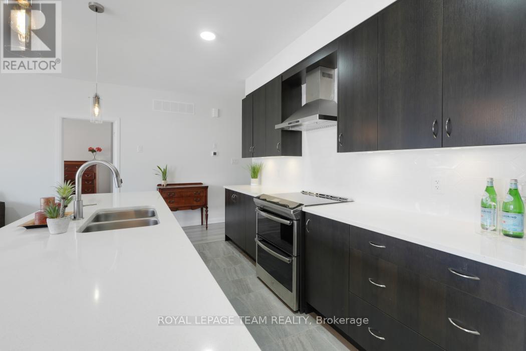 818 Companion Crescent, Ottawa, ON - Indoor Photo Showing Kitchen With Double Sink With Upgraded Kitchen