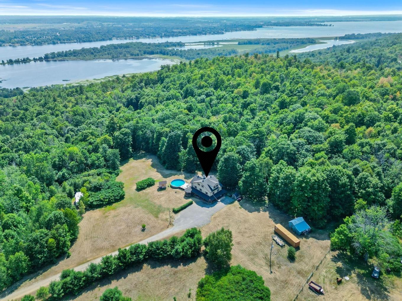 Overall view - 101 Ch. Welden, Grenville-Sur-La-Rouge, QC - Outdoor With Body Of Water With View