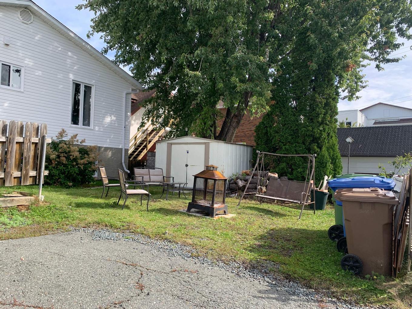 Backyard - 92 Rue Monseigneur-Rhéaume E., Rouyn-Noranda, QC - Outdoor