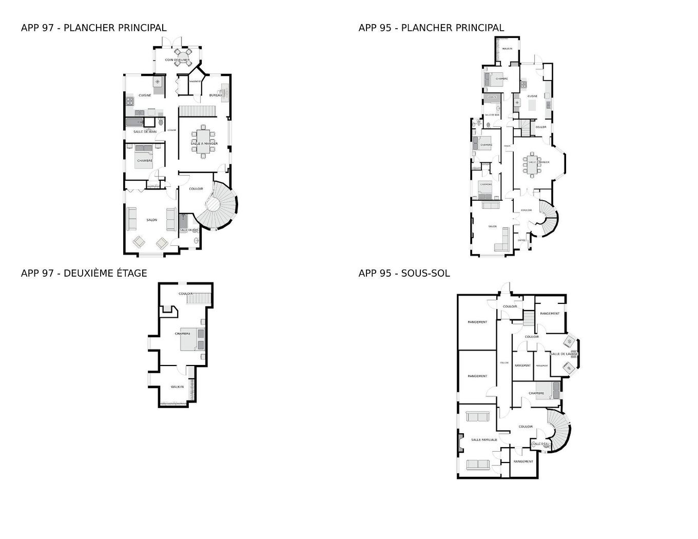 Drawing (sketch) - 95 - 99 Boul. Gouin E., Montréal (Ahuntsic-Cartierville), QC - Other