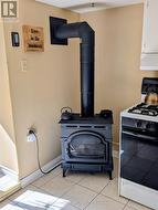 Gas fireplace lower level unit -