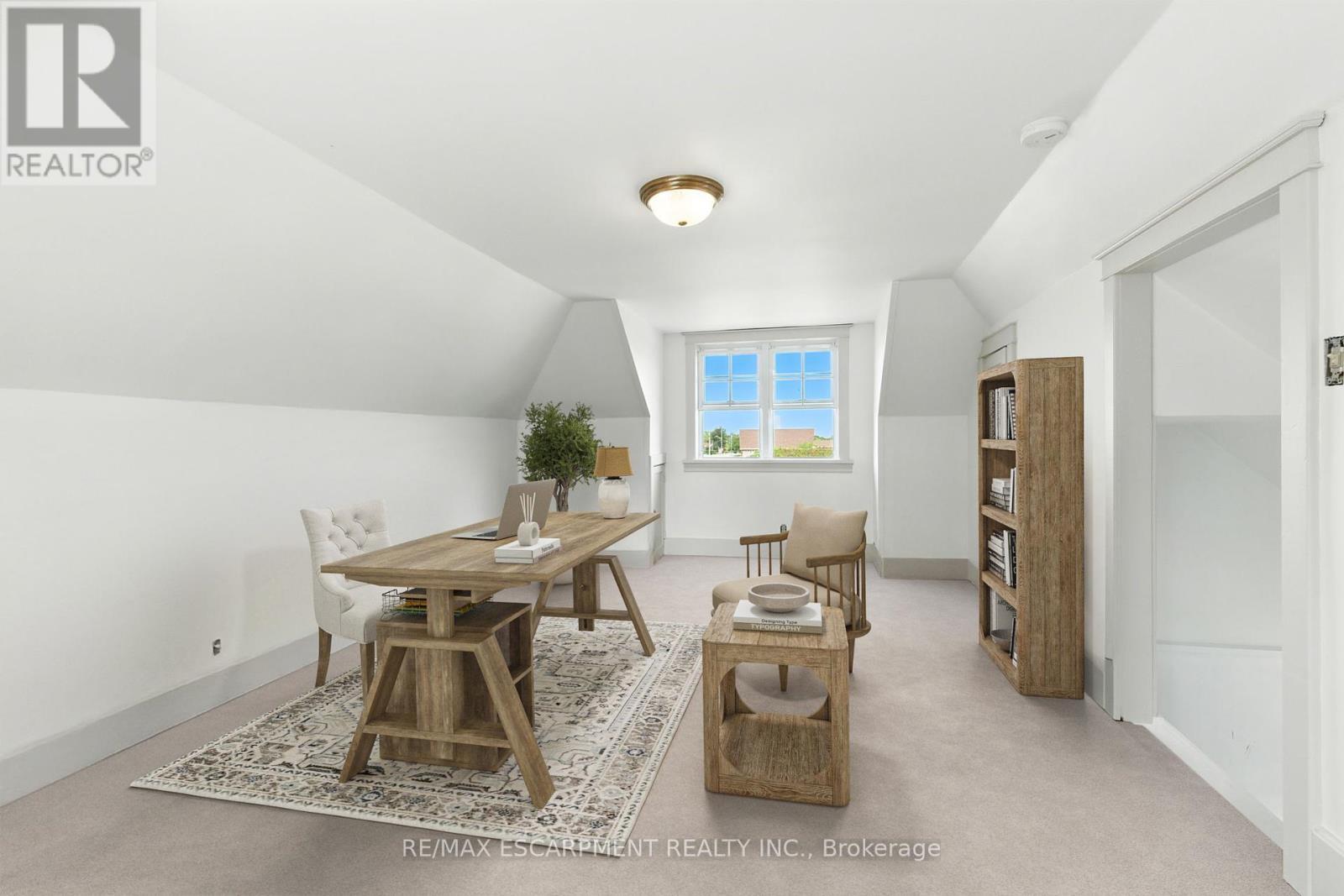 Virtually Staged/Renovated - 908 Highway 8, Hamilton, ON - Indoor Photo Showing Dining Room