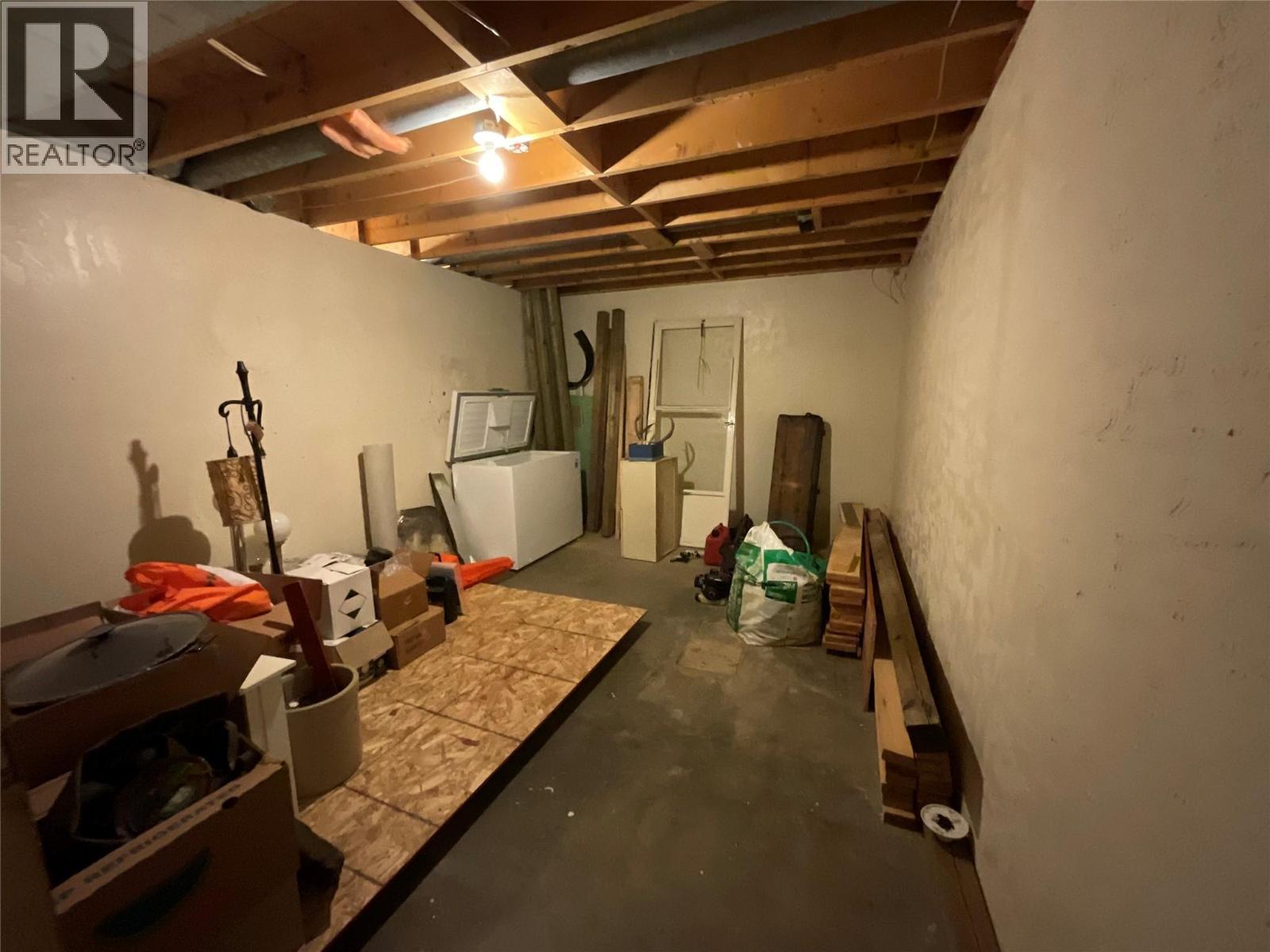 64 Merrick Place, Tumbler Ridge, BC - Indoor Photo Showing Basement